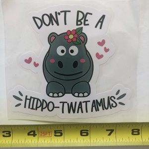 Say it like it is…. Sticker.